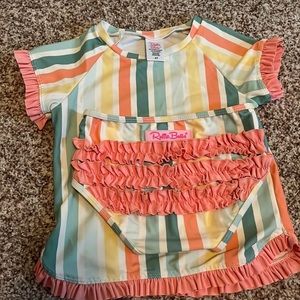 Rufflebutts girls swim size 4t